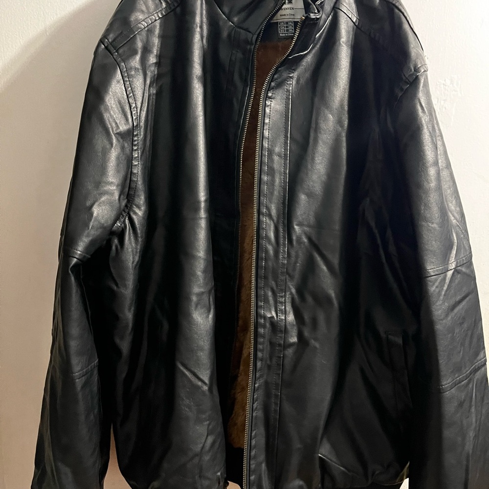 Men’s Black Leather Jacket